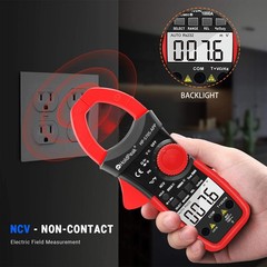 True RMS Digital Clamp Meter Multimeter AutoRanging AC DC Current Volt Amp Meter
