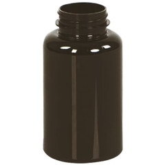 200cc DARK AMBER PET Packer bottles 38-400 neck, 290pcs/box, ONLY $0.28/piece