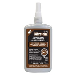 Vibra-Tite 444 Brown High Pressure Hydraulic Anaerobic Thread Sealant 250Ml