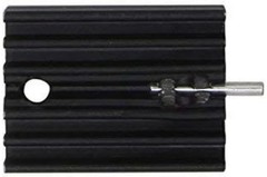 10-Piece TO-220 Black Heatsink Set for Voltage Regulators & MOSFETs