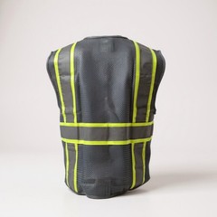 FX Two Tone High Visibility Reflective Gray Safety Vest