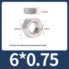Hexagon Full Nut Fine Thread Pitch M4 M5 M6 M8 M10 M12 M14 M16 M18 M20 M22 M24
