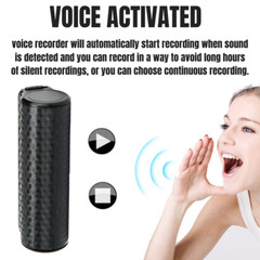 16GB 32GB Mini Digital Voice Activated Recorder Magnetic Audio Sound Dictaphone