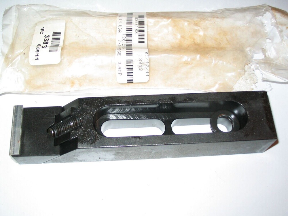 TE-CO 33813 7-1/8″ Nuzzler Edge Clamps Standard Grip Nose Style 1/2″Bolt