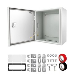 Tocretoare Outdoor Electrical Box, Steel Junction Box 12 x 10 x 6”, NEMA 4X Ele