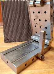 Sine Plate Tilting Angle Toolmaker Bridgeport Adjustable CNC Mill Workholding
