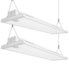 LAUCO LED Linear High Bay Light, 4FT 300/260/230w Selectable120-277V, Power