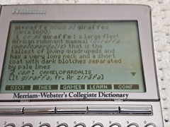 Franklin Merriam-Webster’s Collegiate Dictionary Model SCD-1870 new batteries