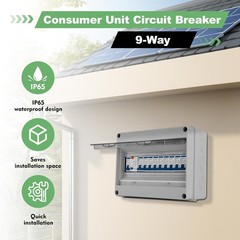 Compact 9 Way Fuse Box – For Reliable Security