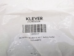 7 Pack Klever EcoExcel XD Straight Handle Safety Cutter ECO-4-65EX 803ZU4
