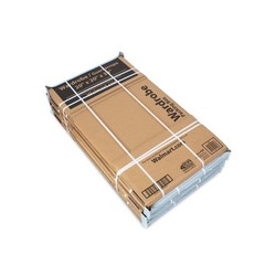 Moving Wardrobe Box W/ Metal Hanging Bar Easy Assembly Clothing Storage New