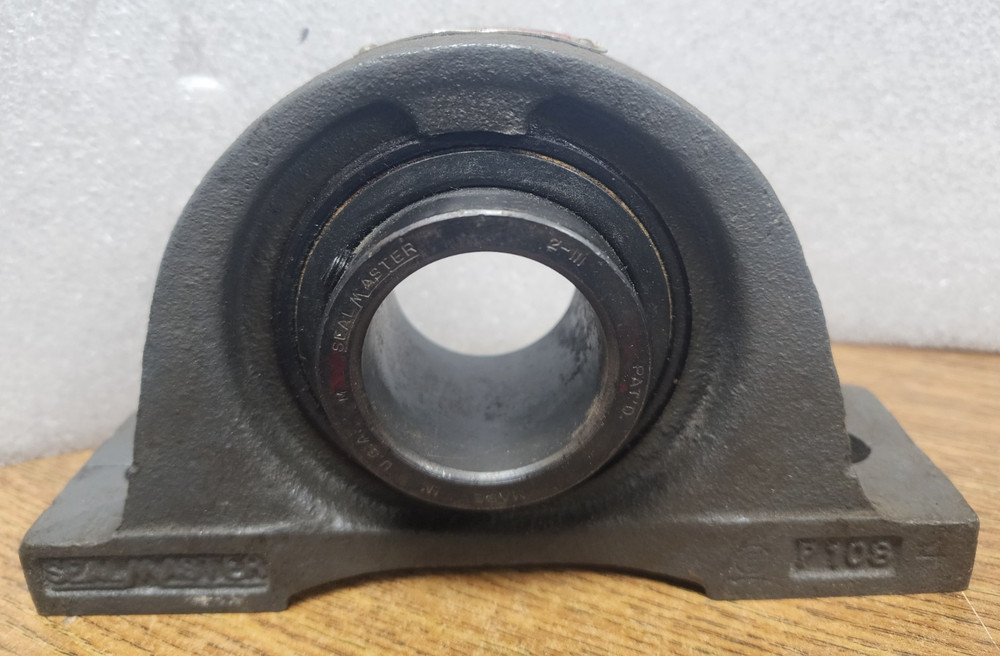 🤠 SEALMASTER 1-11/16″ STANDARD DUTY PILLOW BLOCK BALL BEARING 2-BOLT NP-27