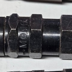 2 CLECO WEDGE LOCKs 1 MONOLOCK, 1 regular, sheet metal FASTENER as shown