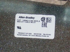 New! Allen Bradley 1494U-C44 Cable Mechanism 400A, 4′, Ser A Free Shipping!