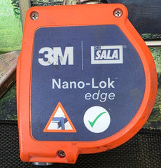 3M DBI-SALA Nano-Lok Edge SRL Twin-Leg Quick Connect, 7.3 Self Retracting Orange