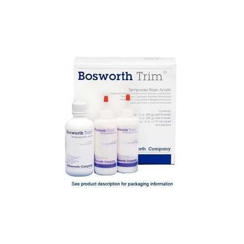 Bosworth 0921900 Trim Temporary Crown & Bridge Resin Fast Set Complete Package