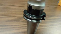 2″ 90 degree indexable face shell mill,face milling cutter APKT, w. CAT40 arbor