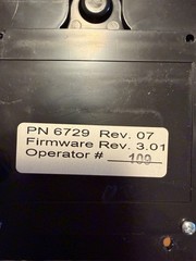 Manitowoc Indigo Display Pn 6729 Rev 3.01