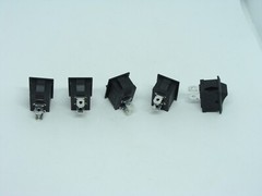 5 Pcs Pack Lot KCD 101 6A 250V AC 10A 125V 2 Pins 2 Position Power Button Switch