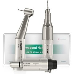 AZDENT Dental E-generator LED High Speed/Slow Low Speed Handpiece Kit 4H/2H