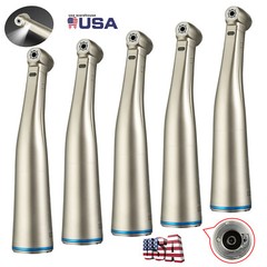 USA Dental 1:1 Fiber Optic LED Contra Angle Handpiece for NSK Electric Motor