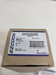 (10) THOMAS & BETTS WM-0-45 EZCODE Pocket Pack Wire Markers 0-45 New 10 Books