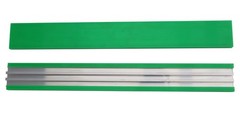 118×15.7in PVC Belt Conveyor Adjustable Speed 120W for Packaging Production Line