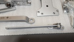 LCN 1461DEL Surface Mounted Door Closer W/Template Instructions TBWMS Alum Rw/Pa