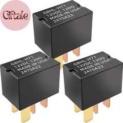 3-Pack G8HL-H71 Relay – 20A 12VDC 4-Pin SPST Automotive Relay – Compatible with