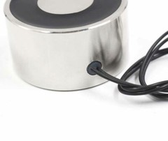 12V 24V DC 2.5-150KG Electric Lifting Magnet Electromagnet Solenoid Holding Coil