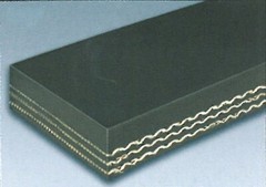 6 Inch Wide 3/16 Inch Top Cover 3 Ply Rubber Conveyer Belt Material