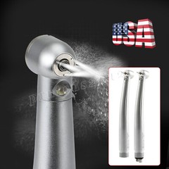 Dental High Speed Handpiece LED Fiber Optic Big Push Button 2/4Hole NSK Style YB