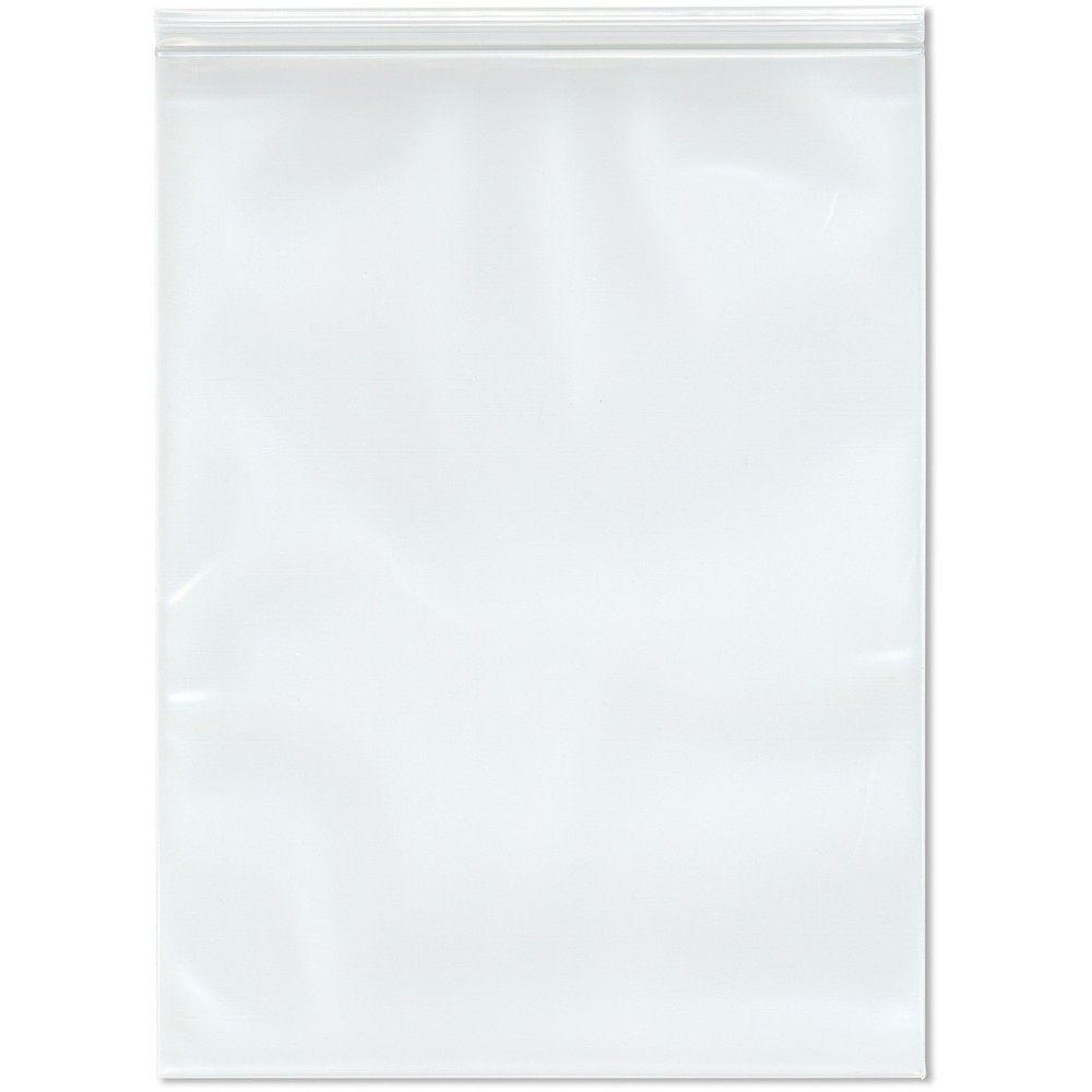 Plymor 12″ x 16″, 6 Mil Industrial Duty Zipper Reclosable Plastic Bags