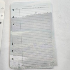1 Undated Month Generic Calendar Franklin Covey Compact Size Pages Refill Paper