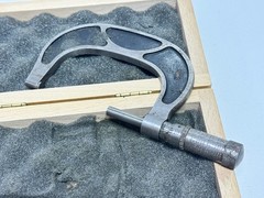 Geo Scherr Co. New York USA 3-4” Outside Micrometer
