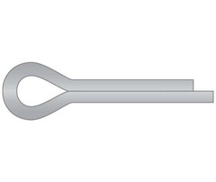 Cotter Pin 3/16 x 2 SS300 PL (25 Pieces)