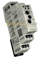 Eaton TRL93 Timing Relay, 12-240V, 0.5-100 Hours, 2xSPDT, DIN Rail Mount, IP40