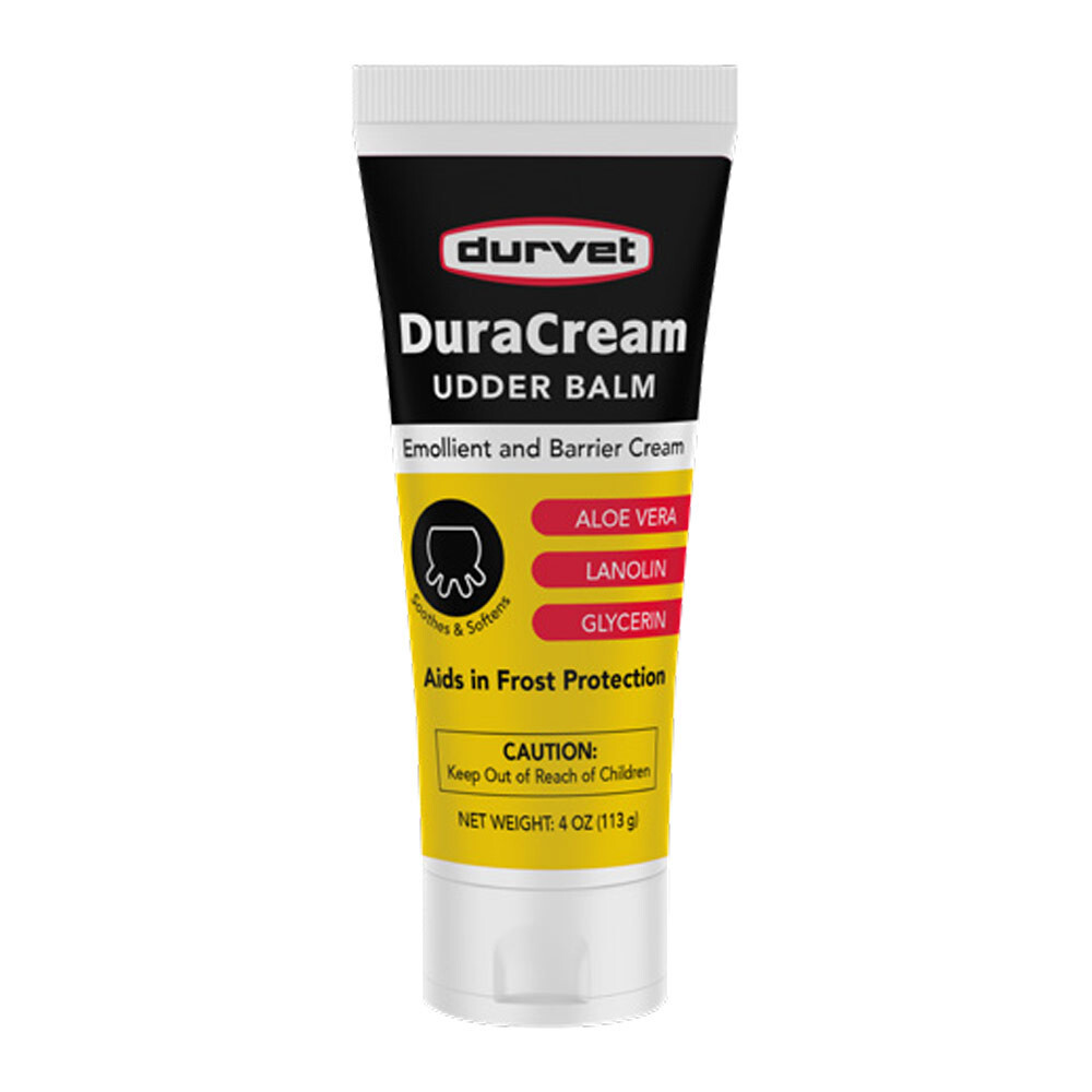 Durvet DuraCream Udder Balm 4 oz Emollient & Barrier Cream NOT FOR SALE TO:CA,DC
