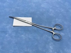 V. Mueller GL600 Bozman Uterine Forceps, 10″, S-shaped