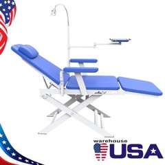 Silla plegable simple dental portátil / taburete médico móvil