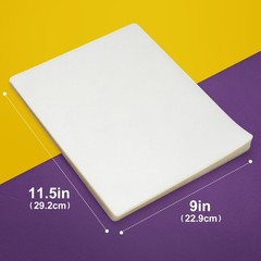 500 Pack 3 Mil 9 x 11.5″ Letter Size Thermal Laminating Laminator Pouches Sheets
