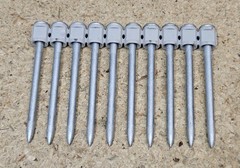 HILTI X-DNI 62MX 34386 – 62mm or 2-1/2” collated galvanized nails – 100 count