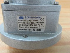 Siko GP24-0061 Geared Potentiometer GP240061