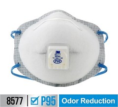 3M N95 Particulate Respirator Face Mask 8577 8511 8514 Exhalation Valve ☣️☢️👍