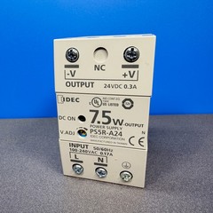IDEC PSU POWER SUPPLY UNIT PS5R-A24 OUTPUT 24VDC 0.3A 7.5W NEW WITH BOX