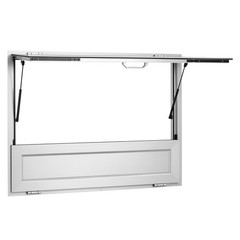 Uimoso 48×36 in Aluminum Alloy Concession Window with Folding Shelf