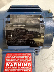 MARATHON MOTORS 143THTN19033 General Purpose Motor 1 HP 3-Phase 1,735 RPM 575V
