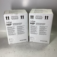 Case of 2 SCICAN CS-HIPL Hydrim Cleaning Solution Instrument Protection 1 Gal