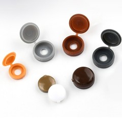 Hinged Screw Cover Caps Colorful Plastic Decorative Cover for M4 M6 Screws Heads