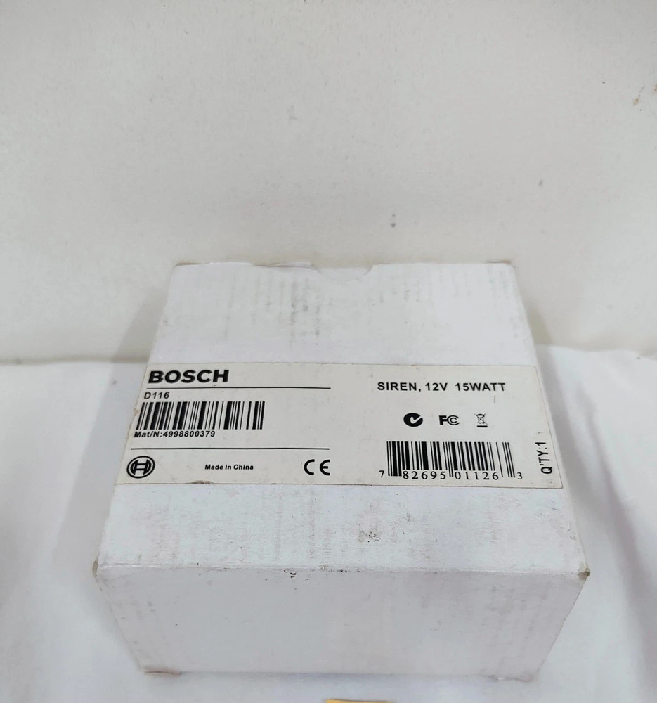 Bosch D116 12V, 15W Dual Tone Siren